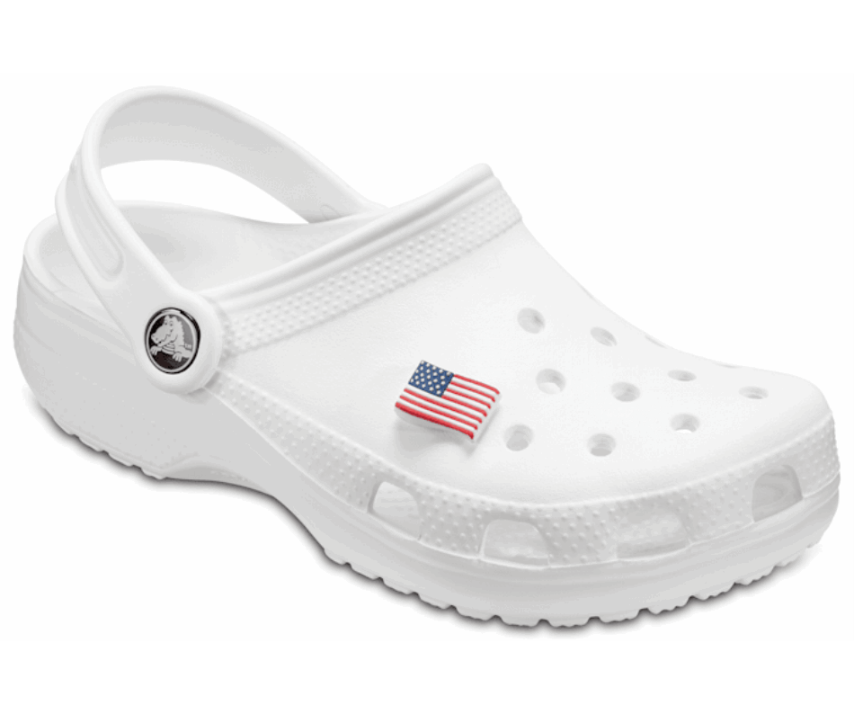 Bandeira Americana Crocs