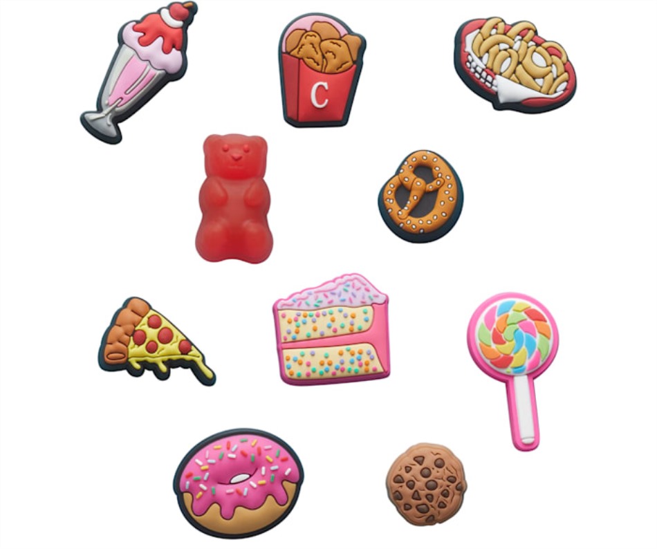 Crocs Food Lover 10 Pack