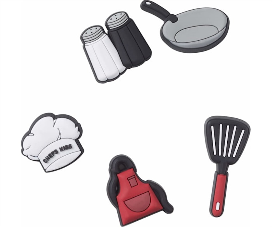 Pacote De 5 Crocs Chef