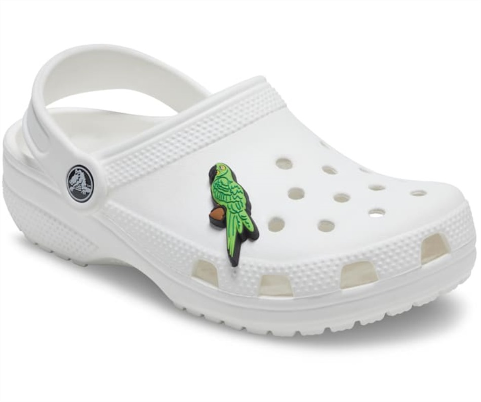 Papagaio Verde Crocs