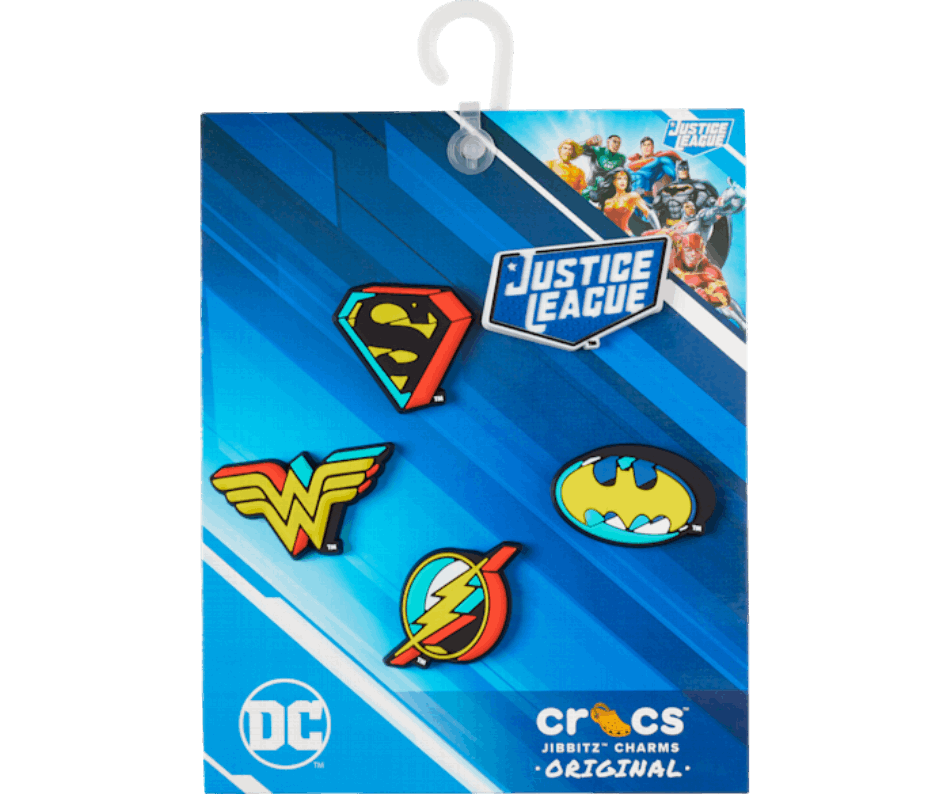 Crocs Liga Da Justiça 5 Pacote
