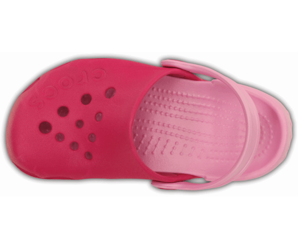 Crocs Kids'electro Tamanco Candy Rosa-cravo
