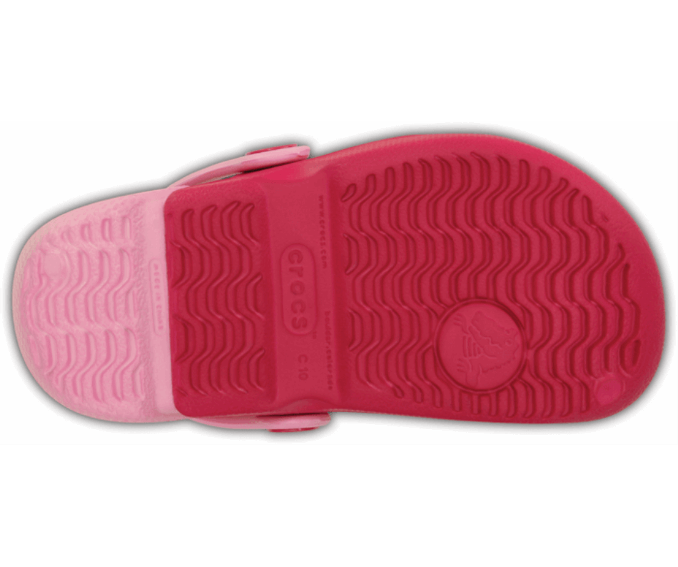 Crocs Kids'electro Tamanco Candy Rosa-cravo