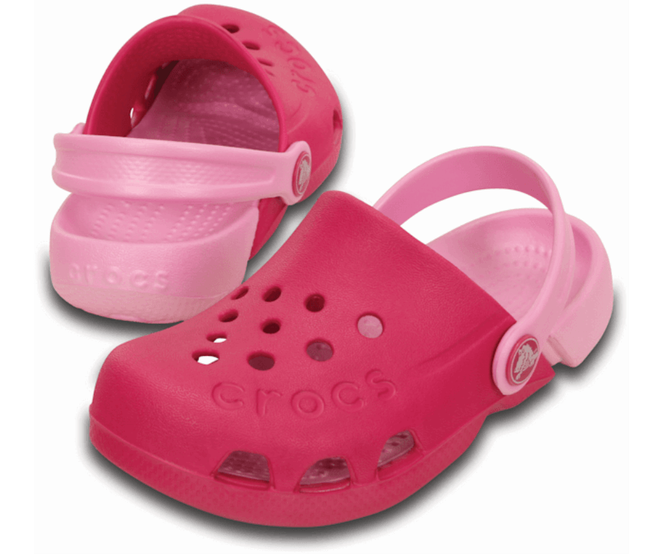 Crocs Kids'electro Tamanco Candy Rosa-cravo