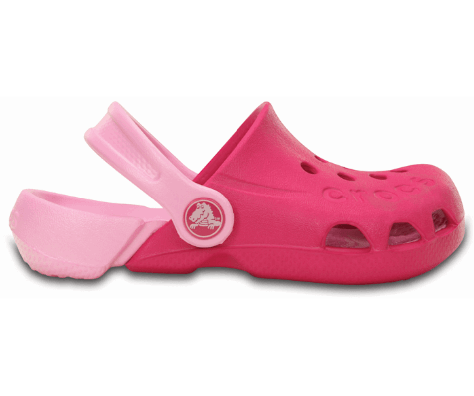 Crocs Kids'electro Tamanco Candy Rosa-cravo