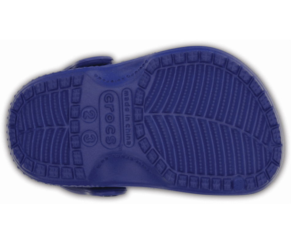 Kids'crocs Littles Obstruir Azul Cerúleo