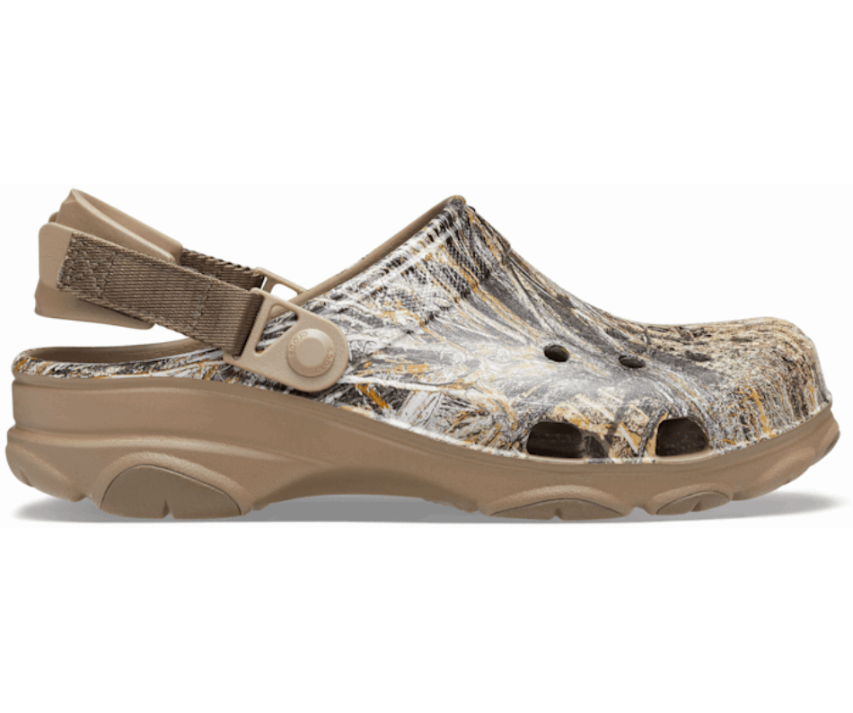 Crocs All-terrain Classic Musgo Carvalho Pincel Tamanco Cáqui