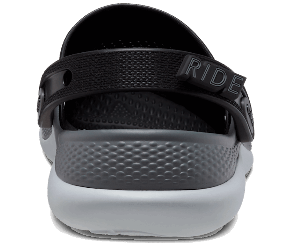 Crocs Literide 360 ​​tamanco Preto-ardósia Cinza