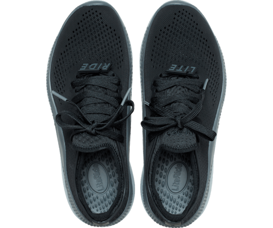 Crocs Masculino Literide 360 ​​pacer Preto-ardósia Cinza