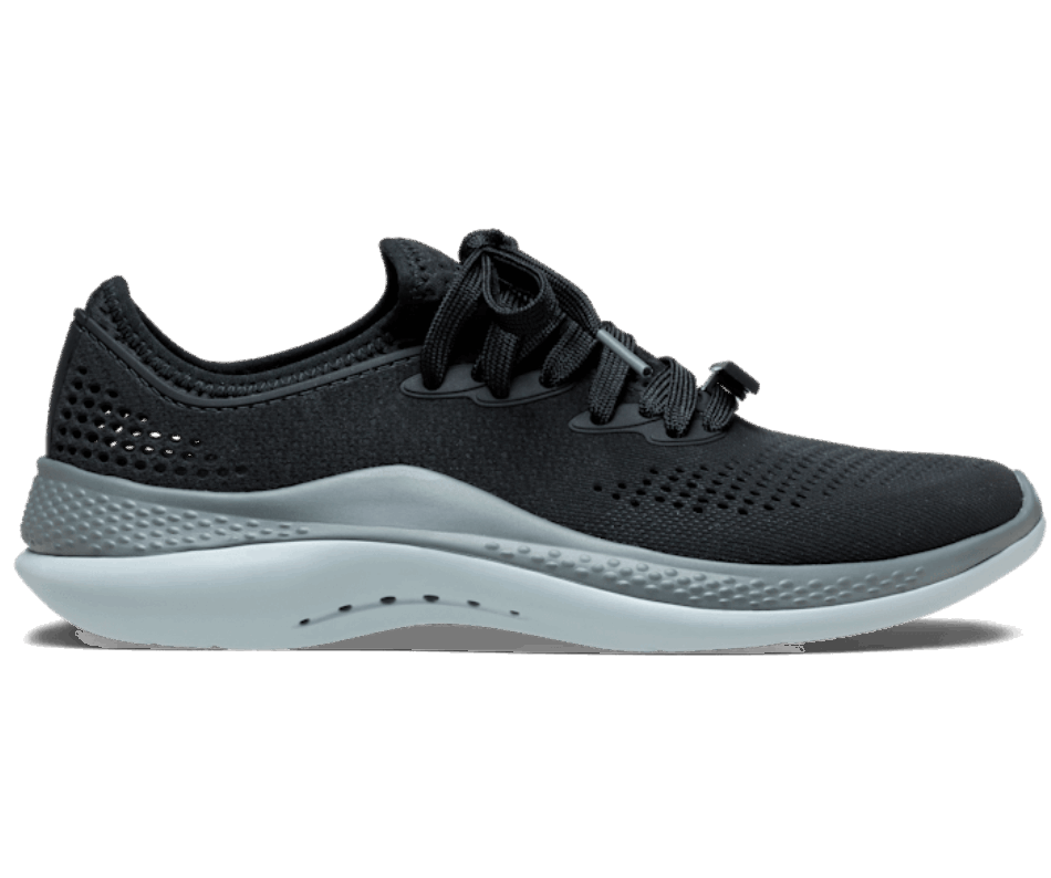 Crocs Masculino Literide 360 ​​pacer Preto-ardósia Cinza