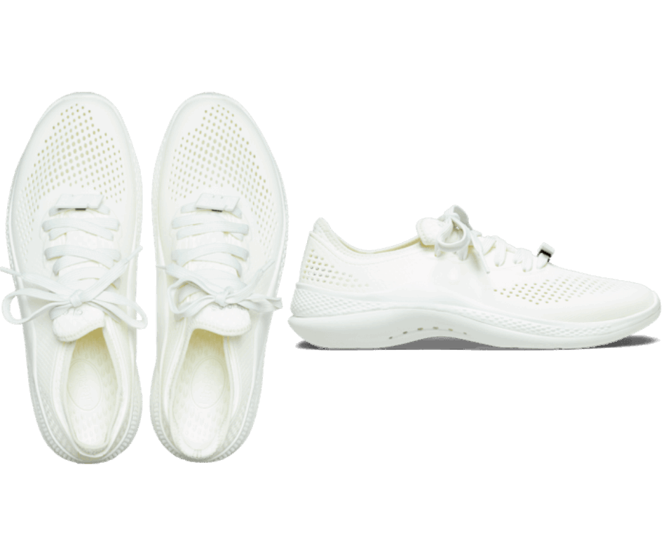 Crocs Literide 360 ​​pacer Masculino Quase Branco