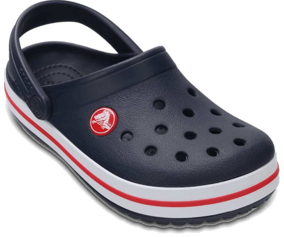 Crocs Infantil Crocband Tamanco Vermelho Marinho