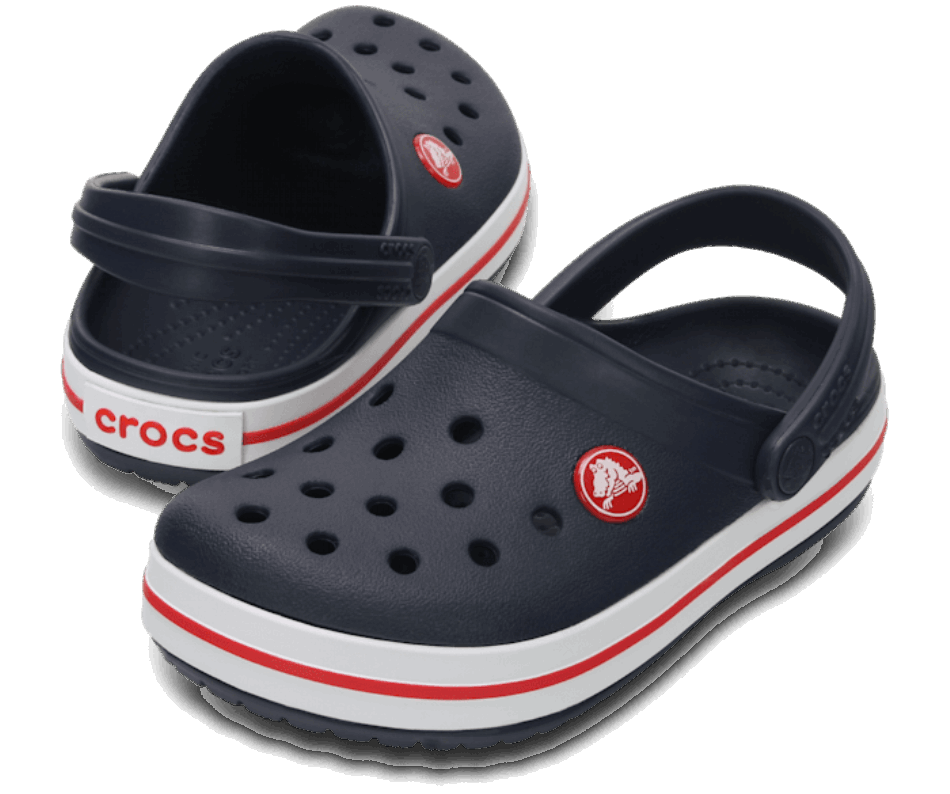 Crocs Infantil Crocband Tamanco Vermelho Marinho