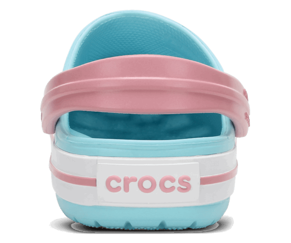 Crocs Criança Crocband Tamanco Gelo Azul-branco