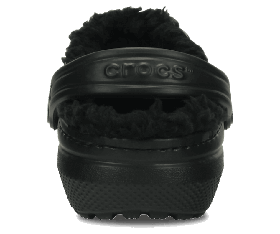 Tamanco Infantil Crocs Clássico Forrado Preto
