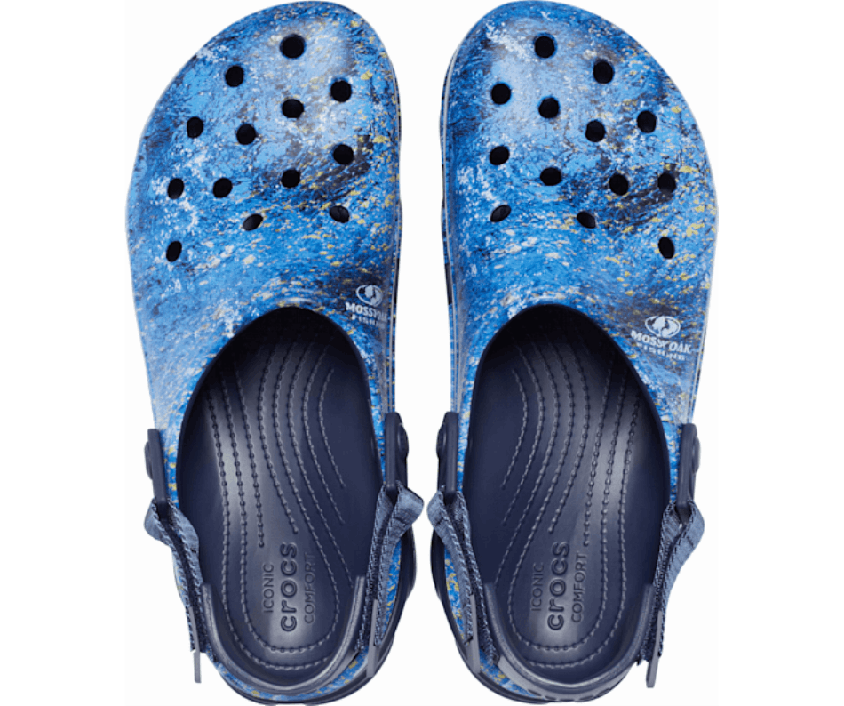 Crocs Clássico Todo-o-terreno Carvalho Musgoso Litoral Tamanco Marinha