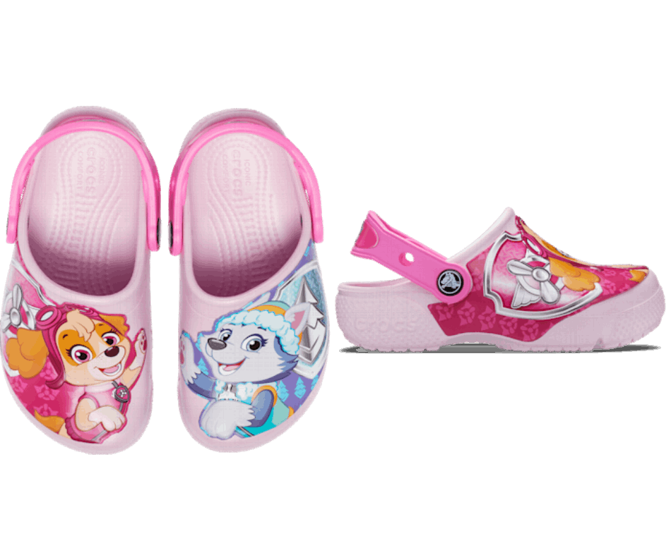 Crocs Fl Pata Patrulha Patch Cg T Lgr Bailarina Rosa