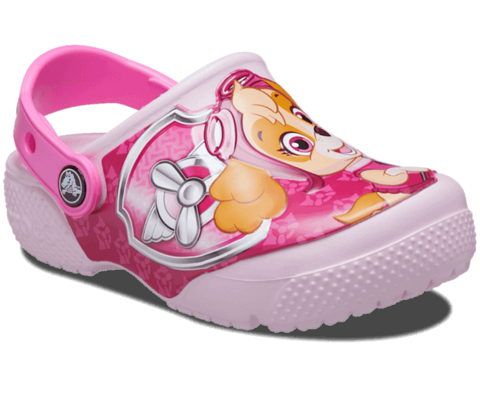 Crocs Fl Pata Patrulha Patch Cg T Lgr Bailarina Rosa