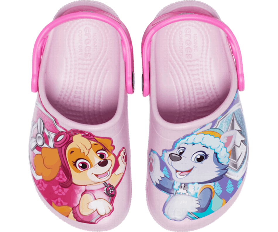Crocs Fl Pata Patrulha Patch Cg T Lgr Bailarina Rosa