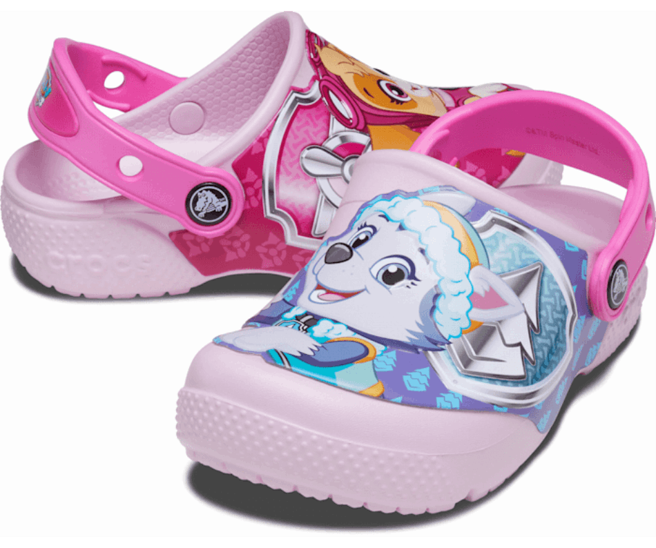 Crocs Fl Pata Patrulha Patch Cg T Lgr Bailarina Rosa