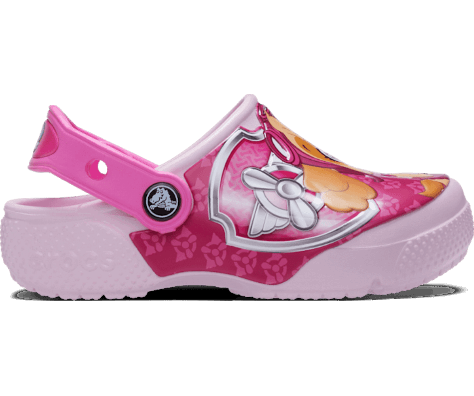 Crocs Fl Pata Patrulha Patch Cg T Lgr Bailarina Rosa
