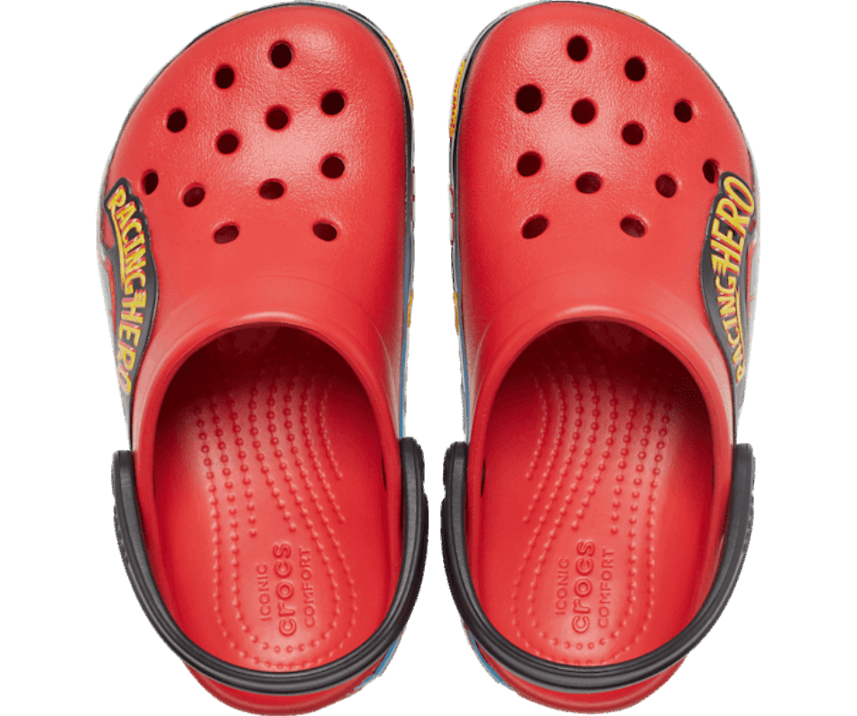 Crocs Diversão Infantil Laboratório Disney Pixar Carros Luzes Banda Tamanco Chama